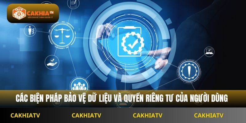 Các biện pháp bảo vệ dữ liệu và quyền riêng tư của người dùng